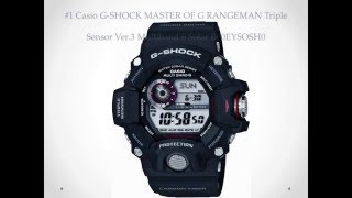 Top 10 Best Casio Watch Reviews - Tough G-Shock Black Watches for Men