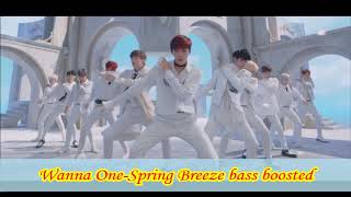 Wanna One-Spring Breeze bass boosted(Winner/Fandom name Anouncement)