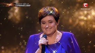 Ирина Бровкина - Cry me a river - Ella Fitzgerald | Первый прямой эфир «Х-фактор-7» (05.11.2016)