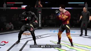 Predator vs. Ironman (EA Sports UFC 2)