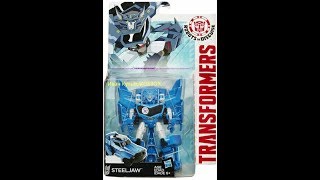 ОБЗОР:на фигурку Стилджо из серии "Transformers:ROBOTSinDISGUISE".
