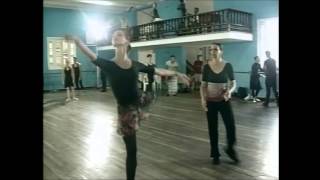 Ballet Nacional de Cuba en clases.