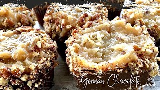 GERMAN CHOCOLATE CUPCAKES | DESSERTS