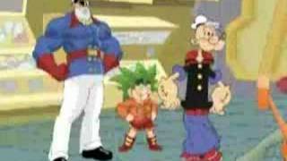 Popeye vs Anime