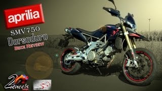 Aprilia SMV750 Dorsoduro '10 bike review - 2WheelsEurope HD