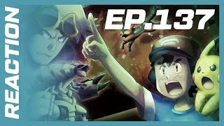 REACTION ASH vs GUZMA! Batalha final e fim da Liga de Alola? Pokémon ep. 137