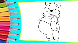 РАСКРАСКИ! Раскрашиваем картинки для детей из мультфильмов Винни Пух, союзмультфильм