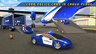 Police Plane Transporter Game - Simulation Car Games - Videos Games for Kids Android