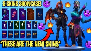 ALL *NEW* 8 SKINS LEAKED & SHOWCASE! (Shaman, Nightwitch, Molten Valkyrie & Battle Hound, & MORE)