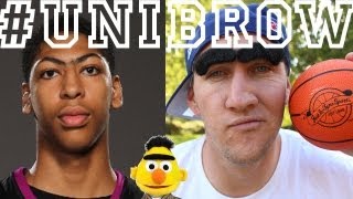 Anthony Davis' Unibrow Endorses JustInTymeSport's Mini Basketball Hoops