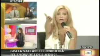 Firma Gisela por América TV