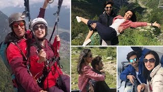 Sanaya Irani And Mohit Sehgal Romantic Switzerland Videos And Photos