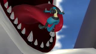 Lucari0 wanna ZAZEN in peace 3(vore animation withOUT sound)