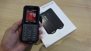 Nokia 800 Tough black unboxing