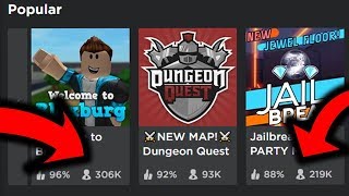 are these FRONT PAGE games getting BOTTED? (ROBLOX)