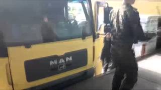 Замена стекла на MAN TGA 18.360