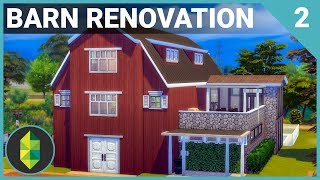 Barn Renovation (Part 2) | The Sims 4 House Build