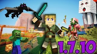 МОЯ ИНДАСТРИАЛ СБОРКА МАЙНКРАФТ 1.7.10 с шейдерами!