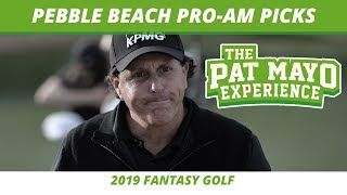 Fantasy Golf Picks - 2019 Pebble Beach Picks, Preview, One and Done