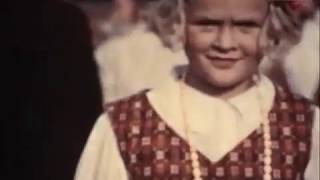 Литва в 1938 году. Архив. Цветное видео.