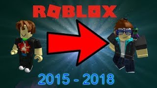 My ROBLOX Character Evolution! (2015 - 2018)