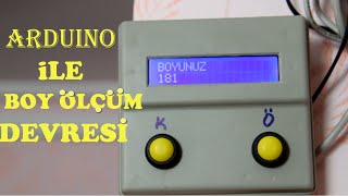Arduino İle Boy Ölçer