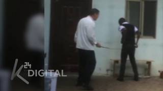 Chinese hotel worker who caned Kenyan 'trying to bribe' K24 reporter