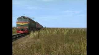 trainz 2012 маршрут Дизель