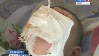 На Ямале отчим схватил годовалого ребенка за ноги и ударил об стену
