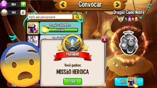 "COMPREI" AS ESFERAS DO DRAGÃO CAÍDO NOBRE [DRAGON CITY]