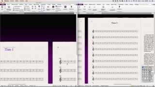 Tutorial Sibelius : Les pages blanches