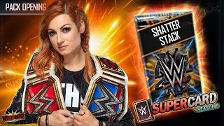 THE MAN TO GLORY! Shattered Stack Pack Opening!! | WWE SuperCard S5