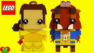 Beauty and the Beast Brick Headz Legos 41595 and 41596