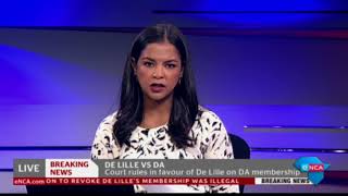 Legal expert Ulrich Roux weighs in on De Lille case