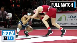 133 LBS: #1 Seth Gross (Wisconsin) vs. #4 Roman Bravo-Young (Penn State) | 2020 B1G Wrestling