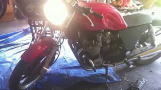 81 Yamaha Seca xj650 cafe racer project