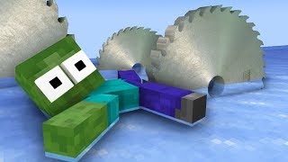 Monster School : FUN RACE 3D Challenge PART 2 - Minecraft Animation