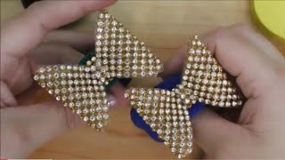 laço de manta de strass para xuxinhas e  chinelo