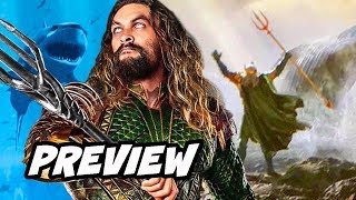 Aquaman Comic Con Trailer Preview and New Armor Breakdown