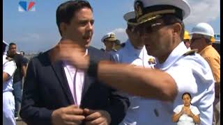 Embarcación china retenida por pesca ilegal pasará al uso de la Armada Nacional.