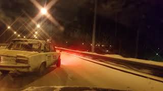 Зимний дрифт Екатеринбург! Московская-Объездная сезон 2017-2018