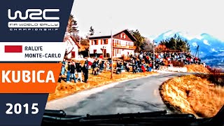 WRC Rallye Monte-Carlo 2015: Onboard SS 11 Robert Kubica