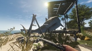 Stranded Deep: Flying and Riding my Pet Shark! and a Rescue Plane??? gameplay tutorial part 4