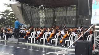 ORQUESTA SINFONICA INTERMEDIA - RED DE ESCUELAS DE MUSICA - MEDELLIN VIVE LA DANZA ABRIL29 2015