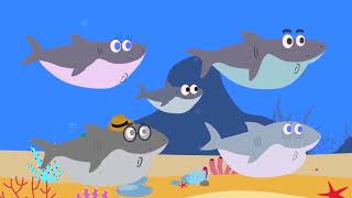 BABY SHARK на русском   АКУЛЕНОК   Songs for children   Песни для детей