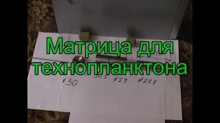 Пресс форма для технопланктона