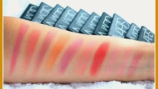 NARS blushes swatches 2017 | Swatches | Beautylashes19