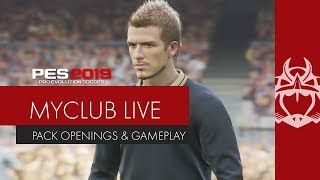PRO EVOLUTION SOCCER 2019 - THE FIRST PES 2019 MYCLUB LIVE STREAM!