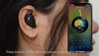 How to use the Nillkin GO TWS Bluetooth earphones