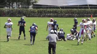 "HIGHLIGHTS" JULIO HURTADO RB # 3 "REDSKINS" TEMPORADA JUVENIL A 2016